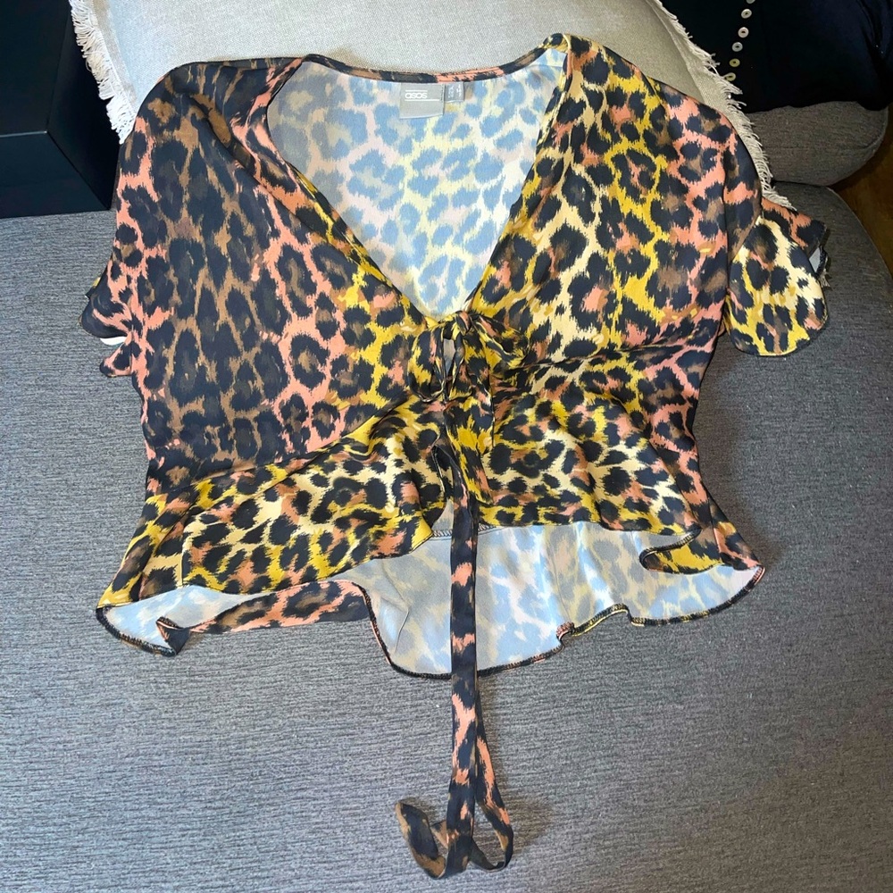 Leopard Print loose top